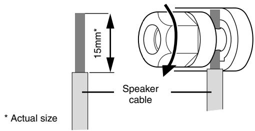 YAMAHA XP-5000 - 5-way binding post - 2