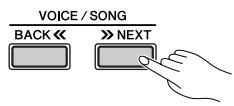 YAMAHA YNP-25 - Changing a Demo Song - 4