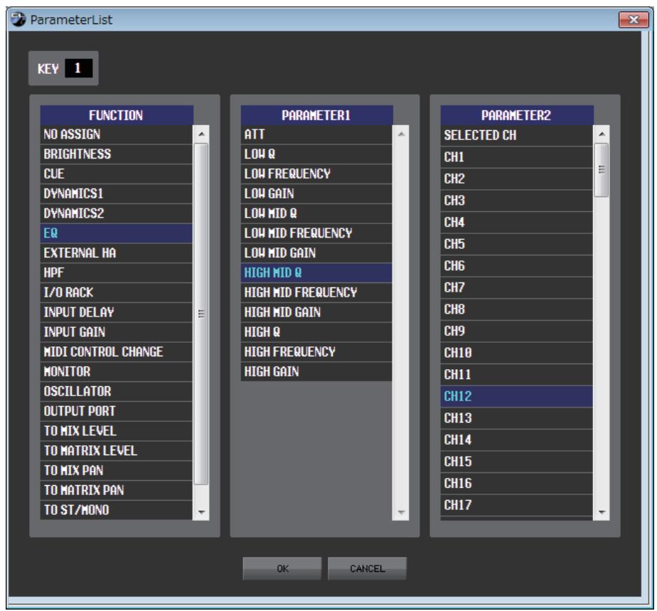 YAMAHA CL-1 - Noms de fonction - 2