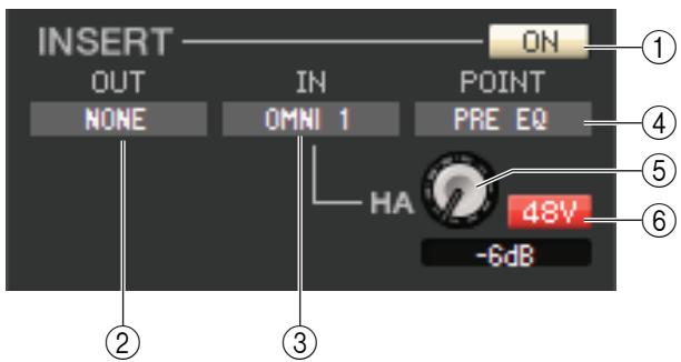 YAMAHA CL3 - □INSERT (sauf pour les canaux ST IN) - 1