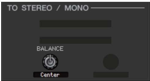 YAMAHA CL3 - BALANCE (sauf pour le canal MONO) - 1
