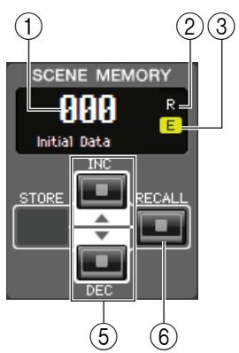 YAMAHA CL3 - SCENE MEMORY (Mémoire de scènes) - 1