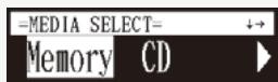 YAMAHA DISKLAVIER E3 CLASSIC - Sélectionnez « CD » comme source de lecture. - 2