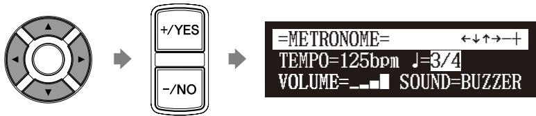 YAMAHA DISKLAVIER E3 CLASSIC - Appuyez sur [METRONOME] de la télécommande. - 5