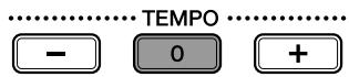 YAMAHA DISKLAVIER E3 CLASSIC - Appuyez sur [TEMPO -] ou sur [TEMPO +] pour ajuster le tempo. - 2