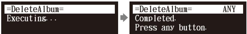 YAMAHA DISKLAVIER E3 CLASSIC - Pour ajouter à l'album existant, appuyez sur [▶] pour déplacer le curseur jusqu'à l'album, puis appuyez sur [+/YES] et [-/NO] pour sélectionner l'album, puis appuyez enfin sur [ENTRER]. - 13