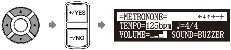 YAMAHA DISKLAVIER E3 CLASSIC - Appuyez sur [METRONOME] de la télécommande. - 4