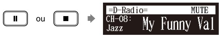 YAMAHA DISKLAVIER E3 CLASSIC - Appuyez sur [PAUSE] ou sur [STOP]. - 1