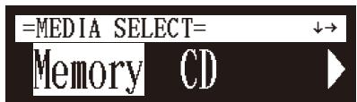 YAMAHA DISKLAVIER E3 CLASSIC - Appuyez sur [SELECT]. - 5