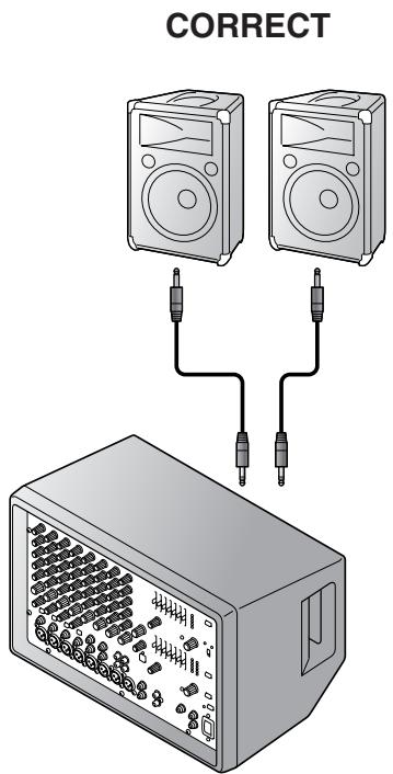 YAMAHA EMX-312SC - Connectez les enceintes et vos périphériques d'entrée (micros, instruments, etc.) - 1