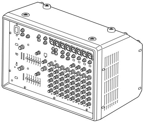 YAMAHA EMX-312SC - Installation des stabilisateurs en caoutchouc - 1