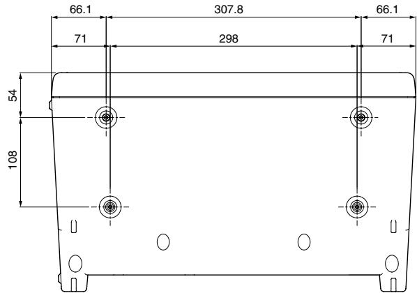YAMAHA EMX-312SC - Diagrammes dimensionnels - 3