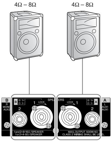 YAMAHA EMX 5016CF - 2-channel connection - 1