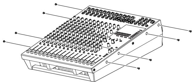 YAMAHA EMX 5016CF - How to install the rack-mount hardware - 1