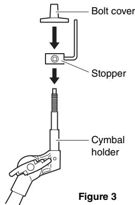 YAMAHA PCY90AT - ■ Assembling the cymbal pad - 3
