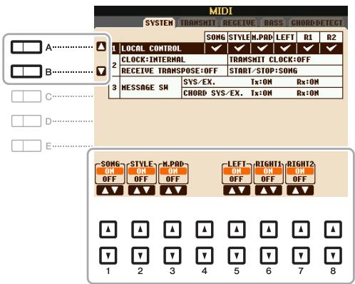 YAMAHA PSR-S750 - Sélectionnez la page USER à l'aide des touches TAB [▲][▶], puis appuyez sur la touche [6▼] (SAVE) pour sauvegarder le modèle édité. - 1