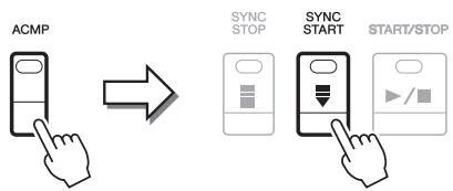 YAMAHA PSR-S750 - Utilisation des fonctionnalités d'accompagnement automatique avec la reproduction de morceaux - 2
