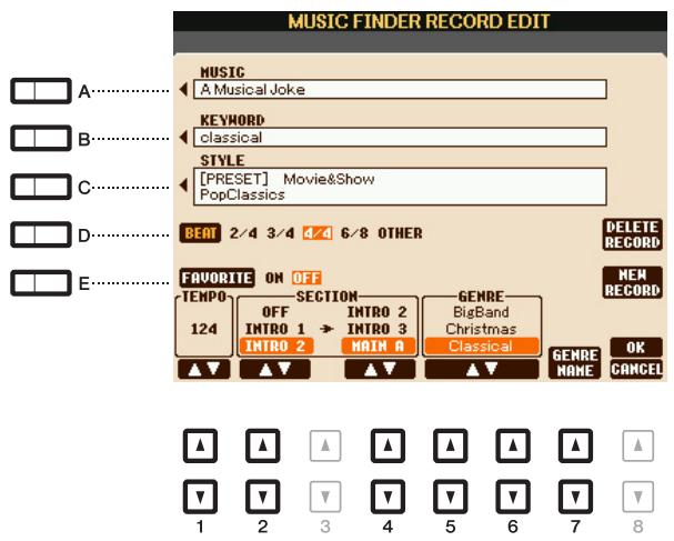 YAMAHA PSR-S750 - Édition des enregistrements - 1