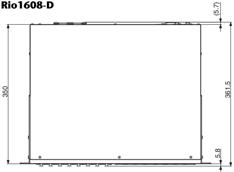 YAMAHA RIO1608-D - Dimensions - 4