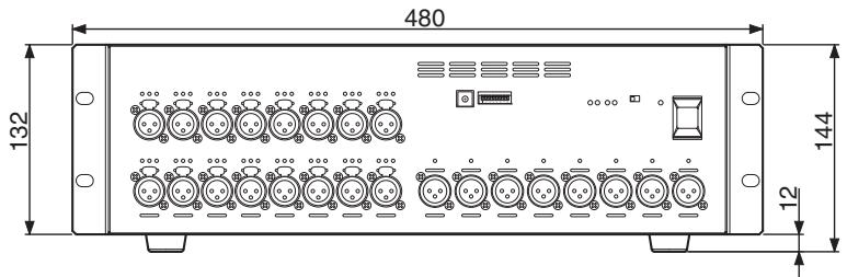 YAMAHA RIO1608-D - Dimensions - 5