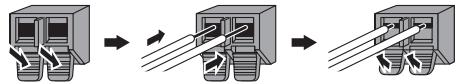 YAMAHA RX-V367 - Raccordement de l'antenne cadre AM - 1