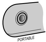 YAMAHA RX-V367 - Prise PORTABLE - 1