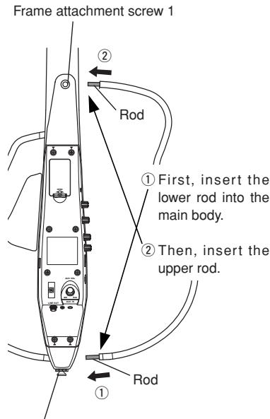 YAMAHA SLG110S - Attaching the Frame - 2