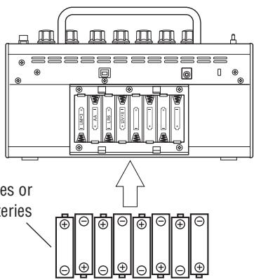 YAMAHA THR10 - - When using batteries - 2