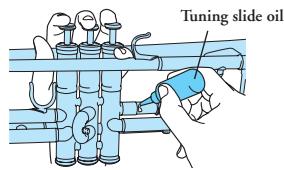 YAMAHA TRUMPETS - Applying Oil To The Valve Slides - 1