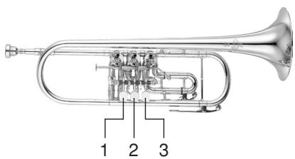 YAMAHA TRUMPETS - The piston makes a metallic noise when pressed. - 6