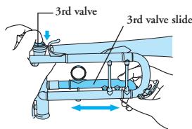 YAMAHA TRUMPETS - Applying Oil To The Valve Slides - 2