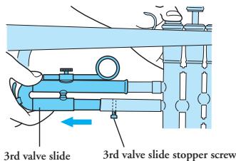 YAMAHA TRUMPETS - - Valve slide maintenance - 1