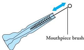 YAMAHA TRUMPETS - - Cleaning the mouthpiece - 1