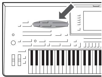 YAMAHA TYROS 4 - Réglage de la balance de volume entre le style et le clavier - 6