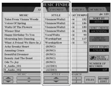 YAMAHA TYROS 4 - Chargement des réglages de panneau depuis le site web - 8