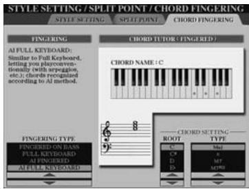 YAMAHA TYROS 4 - Sélection instantanée des écrans - Direct Access (accès direct) - 2
