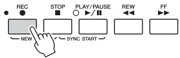YAMAHA TYROS 4 - Création d'un morceau (enregistrement rapide) - 2