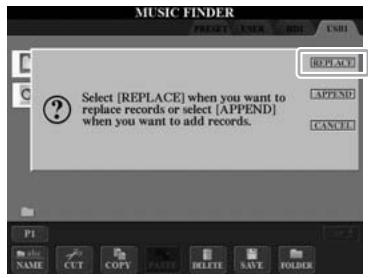 YAMAHA TYROS 4 - Chargement des réglages de panneau depuis le site web - 6
