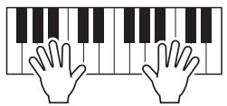 YAMAHA TYROS 4 - Appuyez sur la touche [SYNC START] (début synchronisé) pour activer la fonction de début synchronisé. - 2