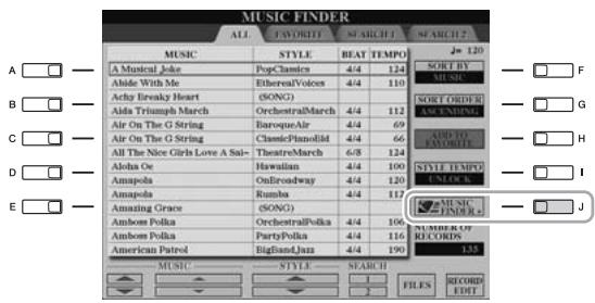 YAMAHA TYROS 4 - Des facilités supplémentaires introduites grâce à internet (music finder+) - 1