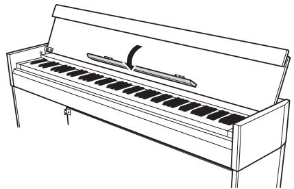 YAMAHA YDP-S51 - Opening the key cover - 2