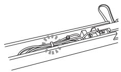 YAMAHA YDP-S51 - Attach (finger-tighten) C to D and E. - 1