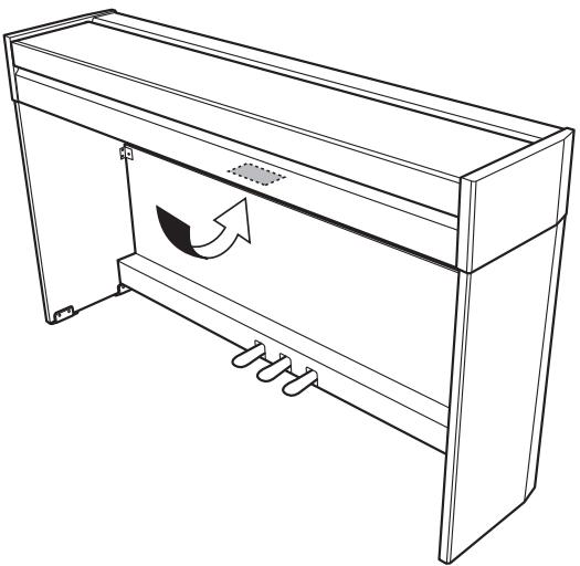 YAMAHA YDP-S51 - NAME PLATE LOCATION: - 1