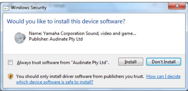YAMAHA AIC128-D DRIVER - Preparation - 2