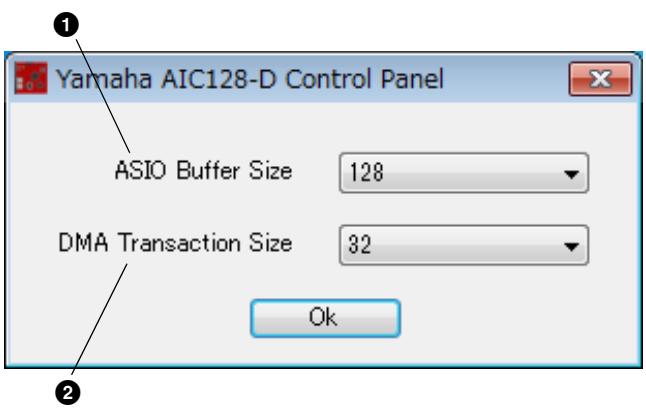 YAMAHA AIC128-D DRIVER - Panel Controls - 1