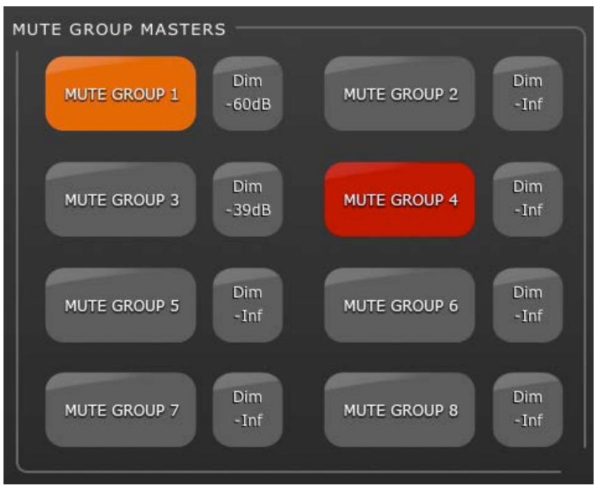 YAMAHA CL5/CL3/CL1 - MUTE GROUP MASTERS - 1