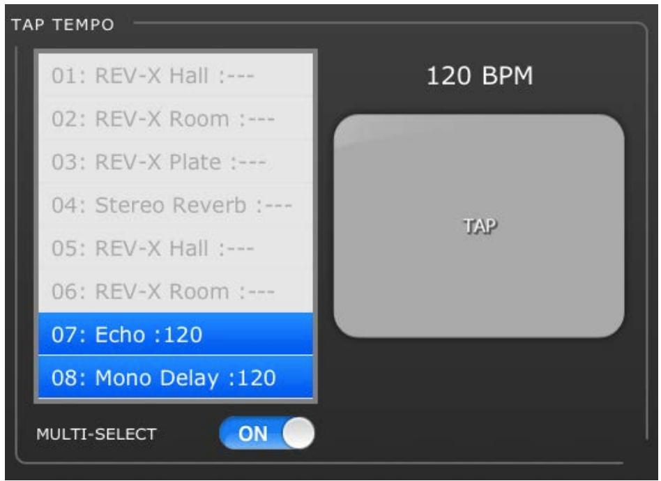 YAMAHA CL5/CL3/CL1 - TAP TEMPO - 1