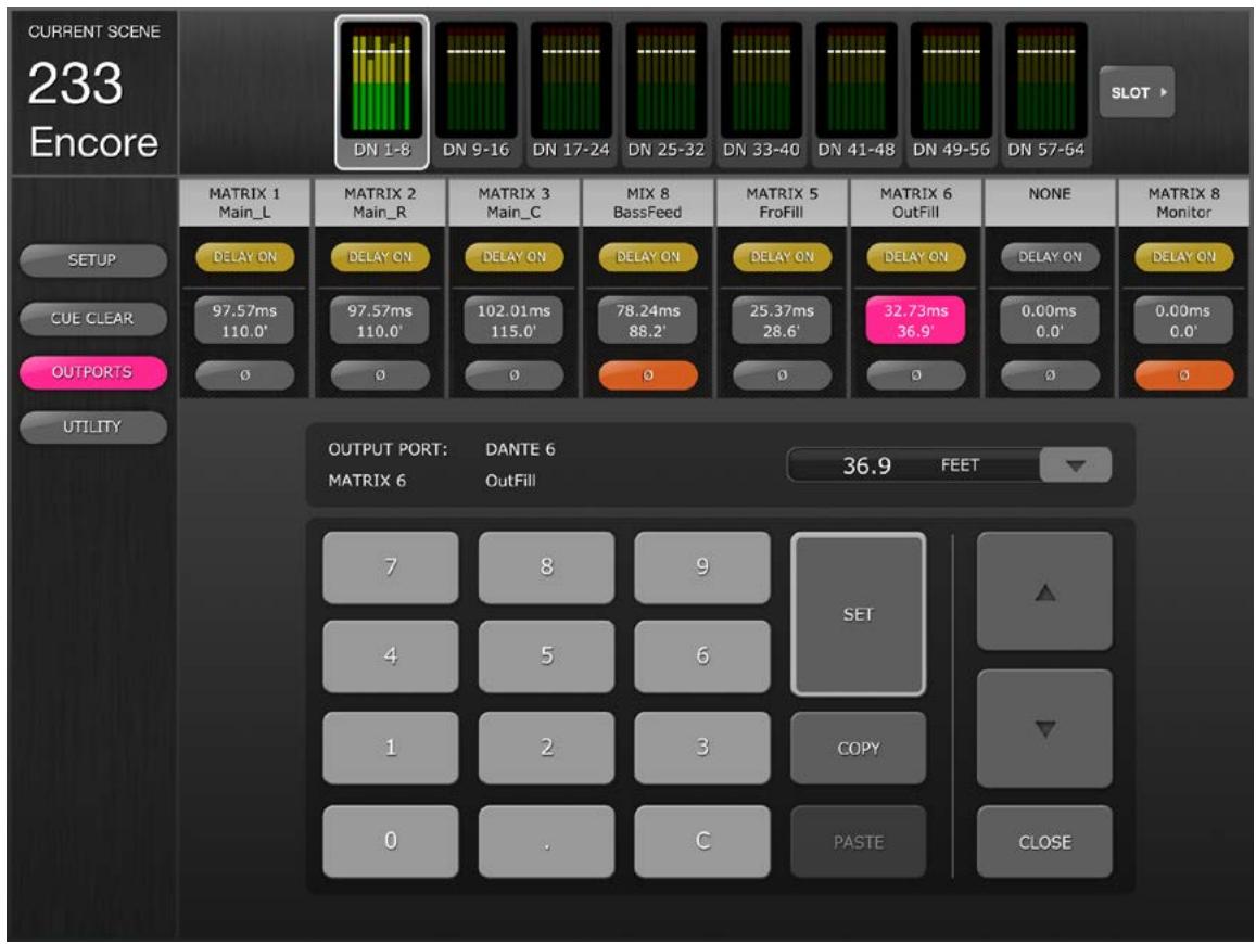 YAMAHA CL5/CL3/CL1 - Gain de port de sortie - 2