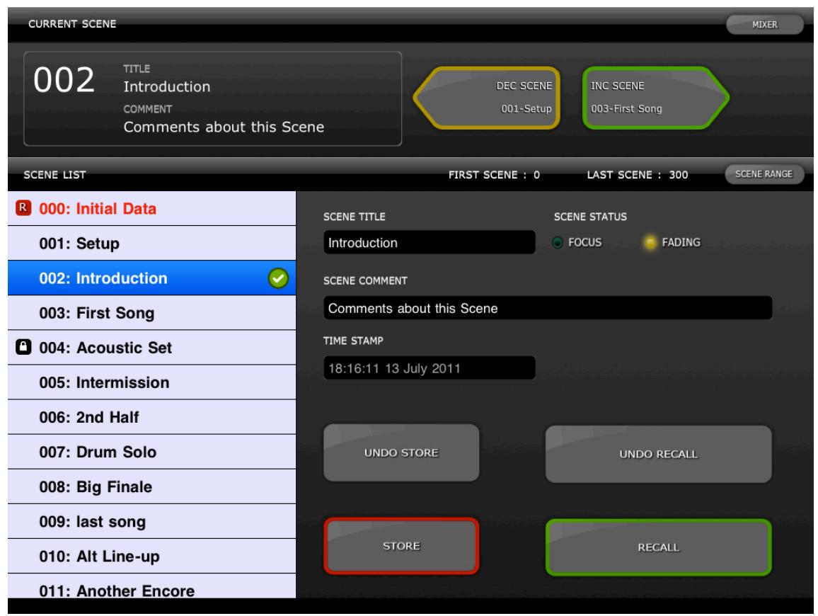 YAMAHA CL5/CL3/CL1 - SCENE MEMORY - 2