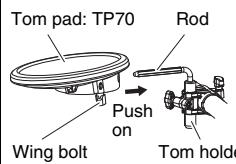 YAMAHA DTX522K/DTX542K - Tompads - 1